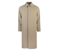 Trenchcoat mit verdecktem Verschluss - Nude