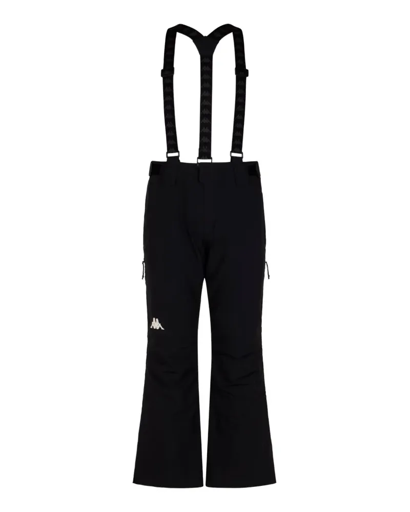 Kappa logo-detail ski pants - Schwarz Schwarz