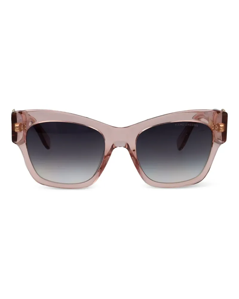 Marc Jacobs 762 Sonnenbrille mit Logo-Schild - Nude Nude