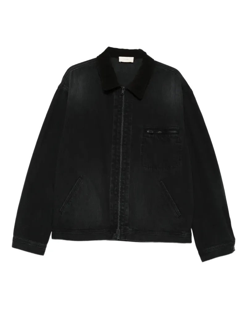 The Row zip-up pocket jacket - Schwarz Schwarz