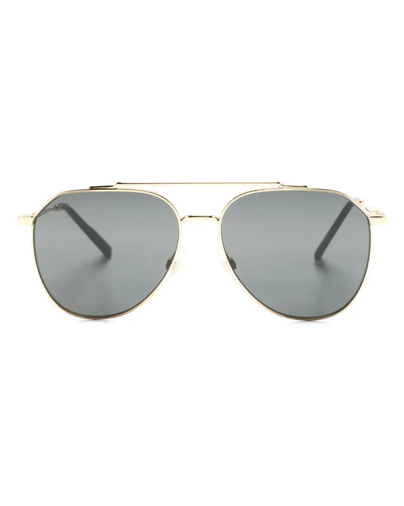 Dolce & Gabbana Pilotenbrille mit Doppelsteg - Gold Gold