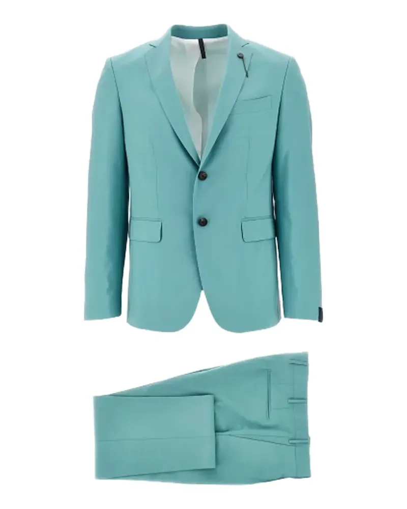 Biagio Santaniello single-breasted tailored suit - Blau Blau