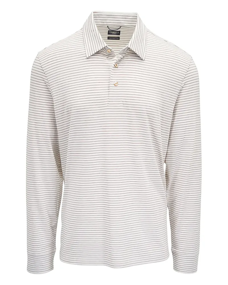Faherty striped polo shirt - Nude Nude