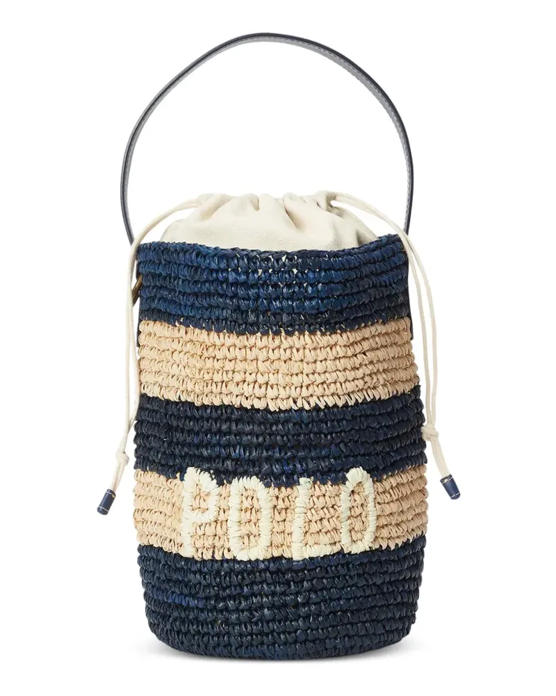 Ralph Lauren Kleine Beuteltasche mit Logo - Nude Nude