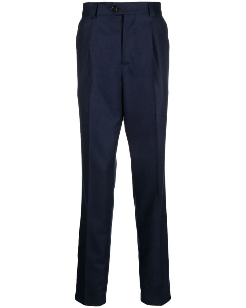 Brunello Cucinelli Chino mit schmalem Schnitt - Blau Blau