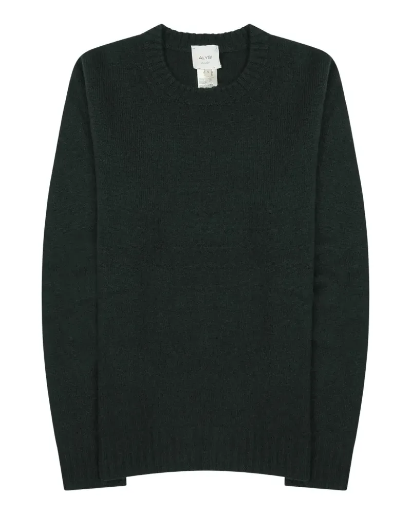 ALYSI Pullover mit rundem Ausschnitt - Grün Grün
