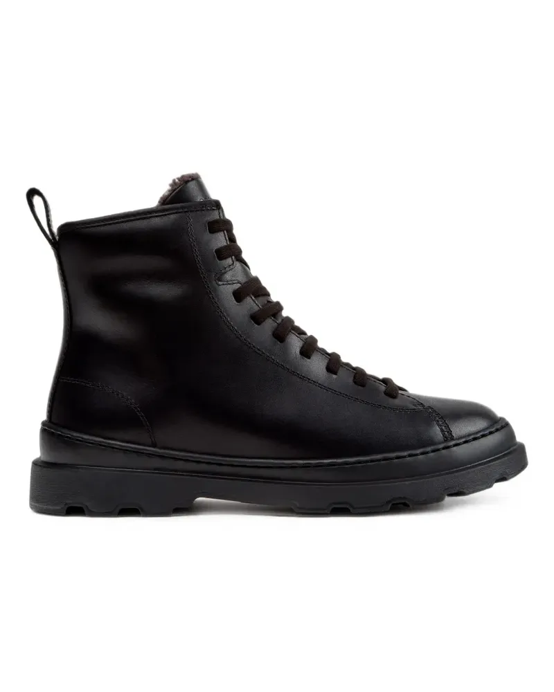 Camper Brutus+ Schnürstiefel - Schwarz Schwarz