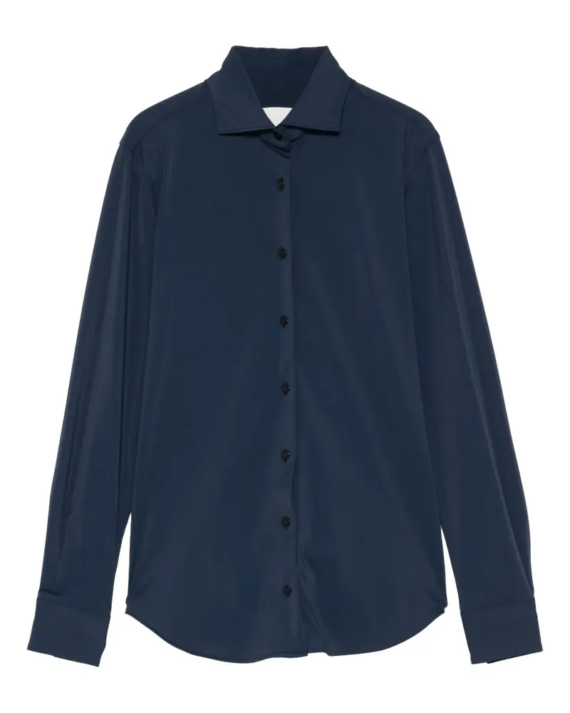 XACUS Geknöpftes Pina Hemd - Blau Blau