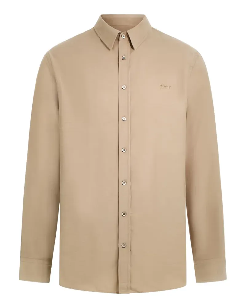 Guess cotton long-sleeved shirt - Braun Braun