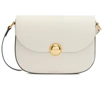 Mini-Tasche mit Kugelverzierung - Weiß