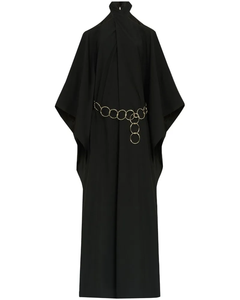 Taller Marmo Mambo Kleid mit Gürtel - Schwarz Schwarz