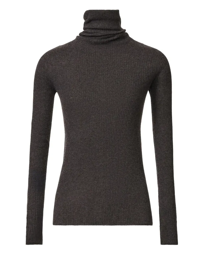 Fabiana Filippi ribbed turtleneck sweater - Grau Grau