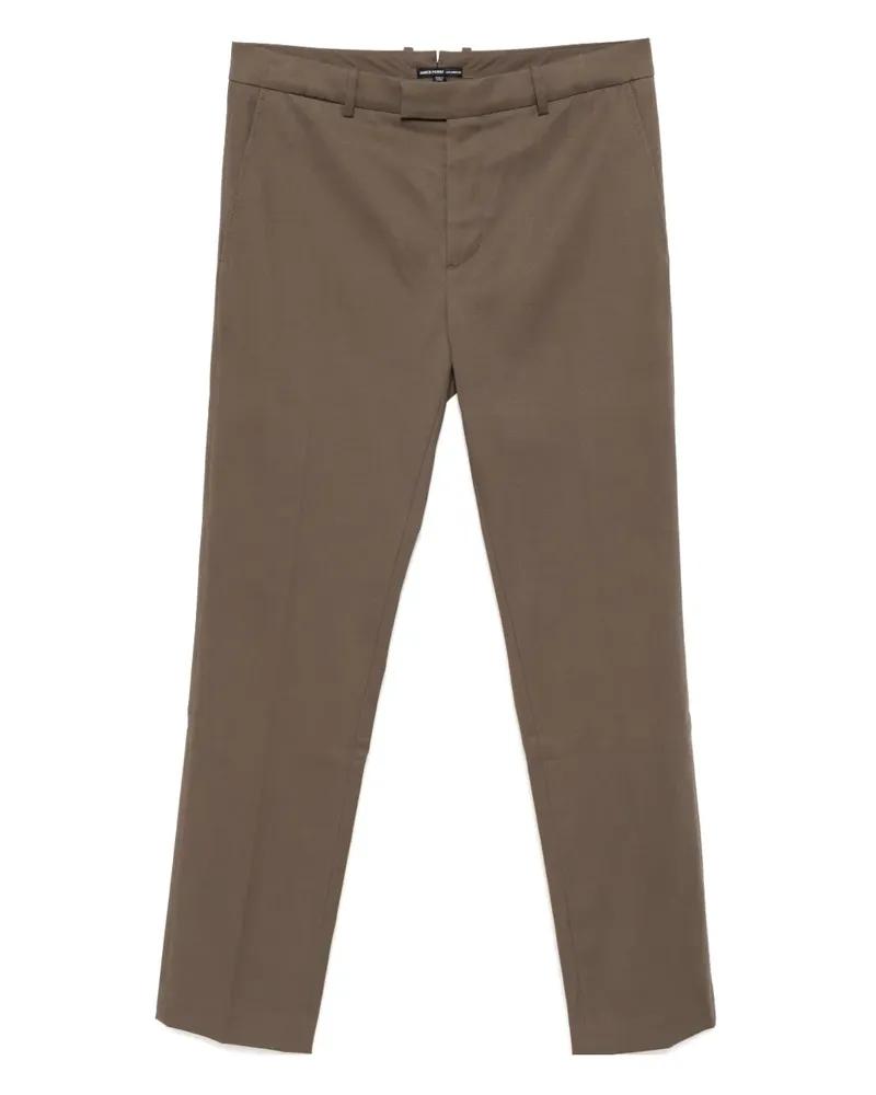 James Perse Twill-Hose aus Kaschmir - Braun Braun