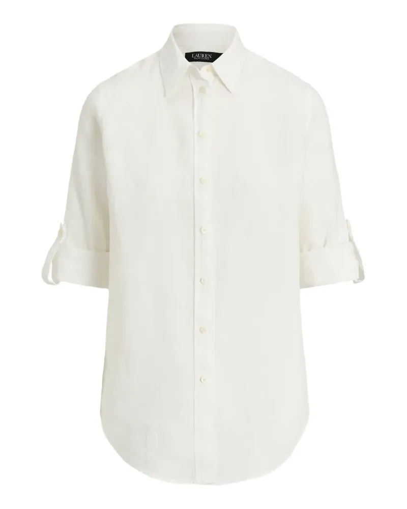 Ralph Lauren roll-tab sleeve shirt - Nude Nude