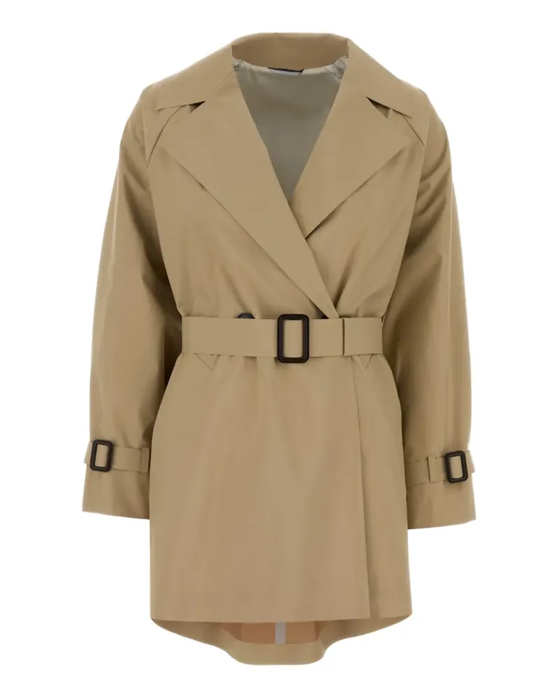 Max Mara Dovatta belted trench coat - Nude Nude