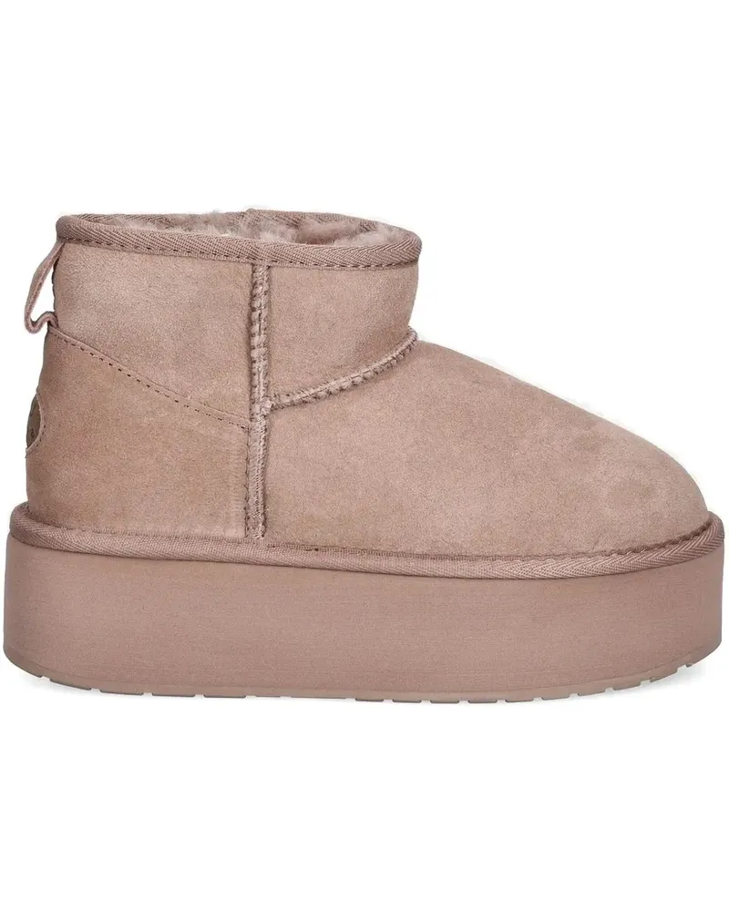 EMU Stiefel mit Plateau - Nude Nude