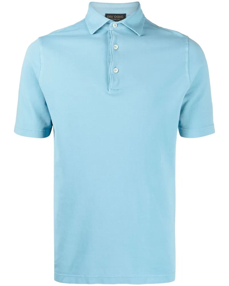 Dell'oglio Kurzärmeliges Poloshirt - Blau Blau