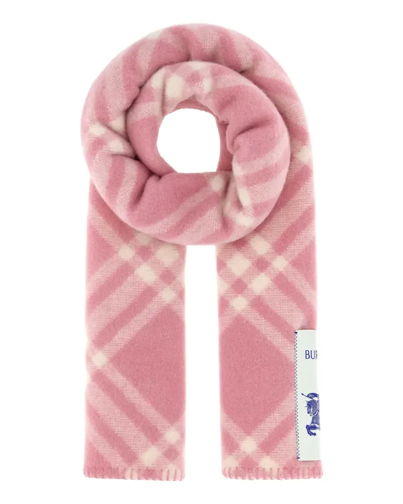 Burberry Karierter Schal - Rosa Rosa