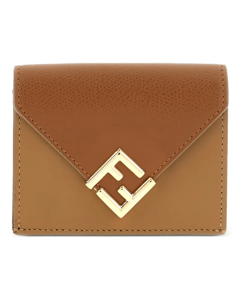 Fendi Sellier FF-logo wallet - Braun Braun