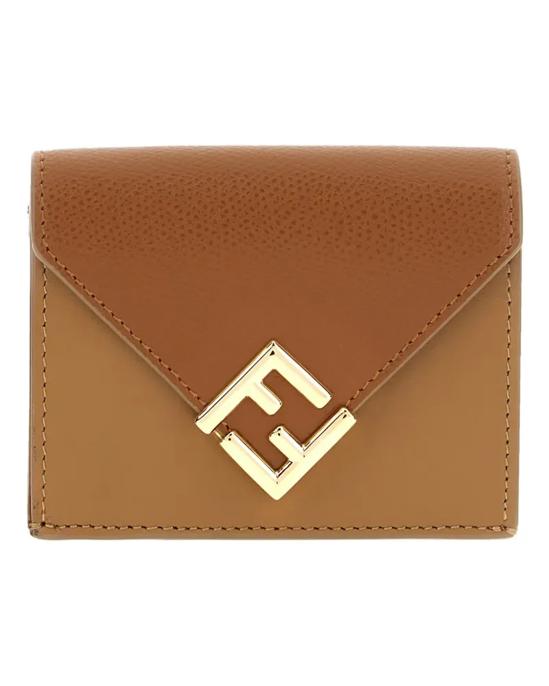 Fendi Sellier FF-logo wallet - Braun Braun