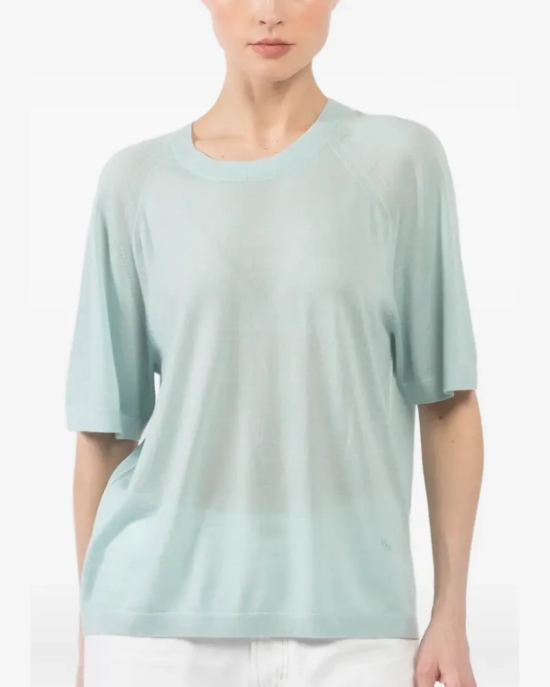 Maria Mcmanus raglan-sleeve T-shirt - Blau Blau