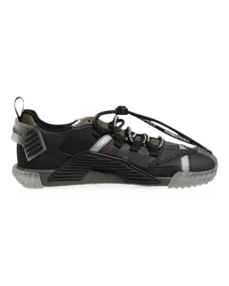 Dolce & Gabbana NS1 Sneakers mit Camouflage-Print - Schwarz Schwarz