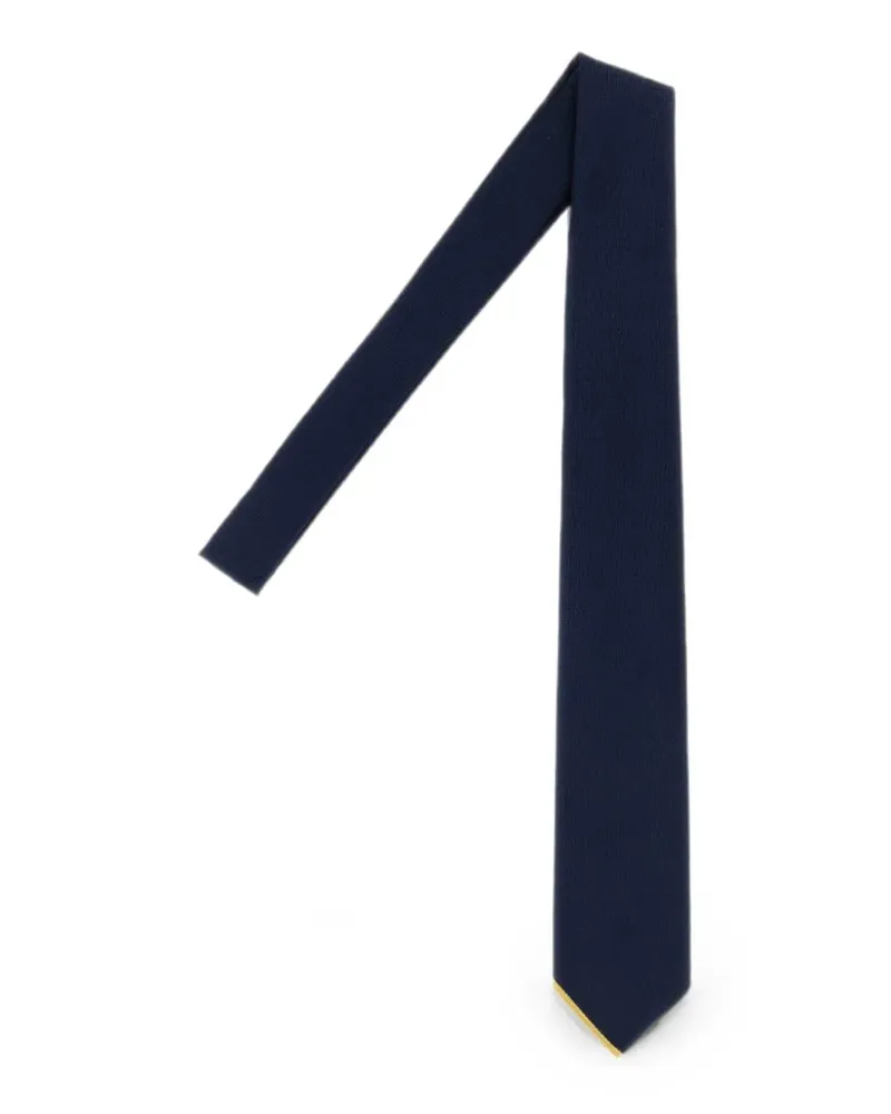 Fendi blue FF silk tie - Blau Blau