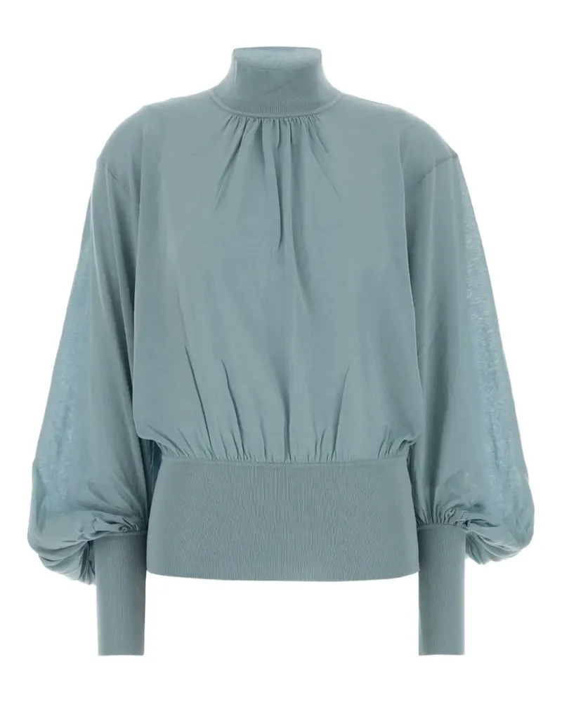 Zimmermann Hypnotic Pullover mit Stehkragen - Blau Blau