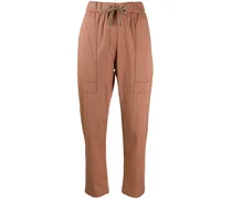 Paperbag-Hose - Rosa