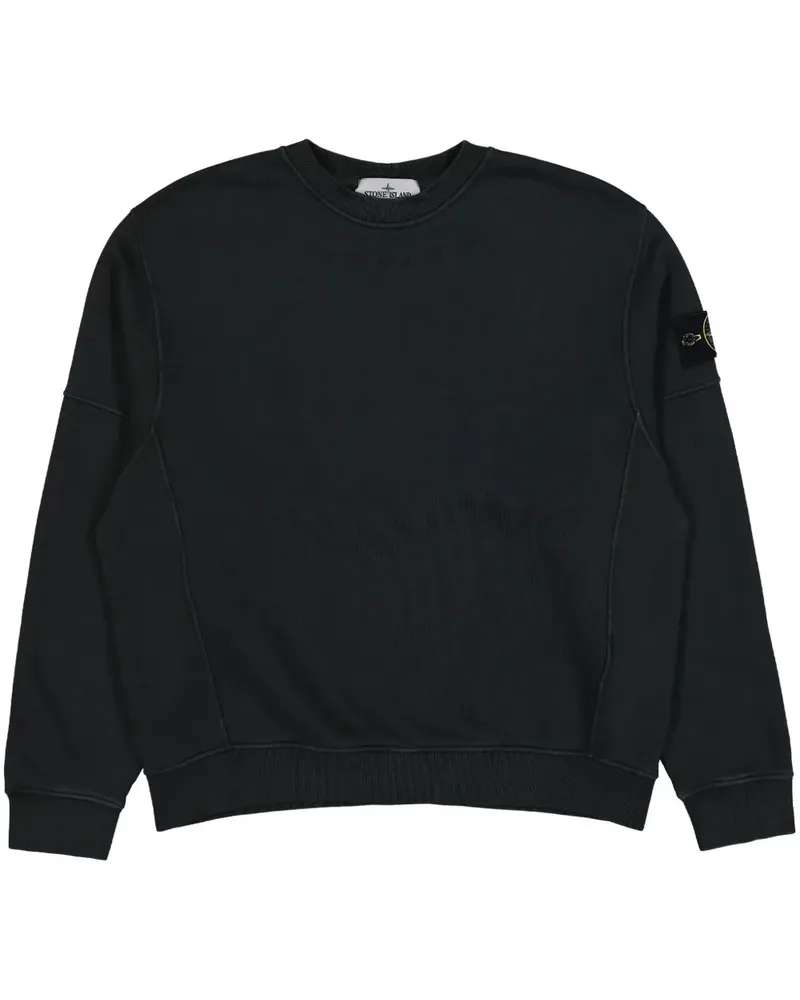 Stone Island Klassisches Sweatshirt - Schwarz Schwarz