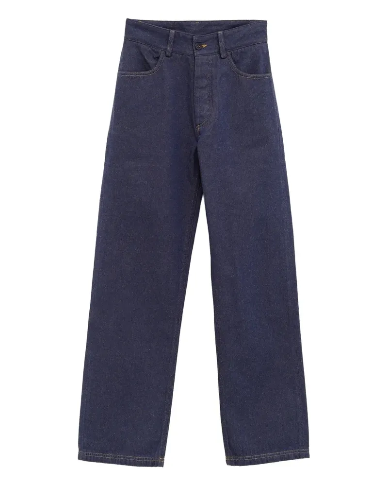 Baserange Jeans mit Reißverschluss - Blau Blau