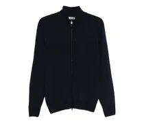 Cardigan mit Reißverschluss - Blau