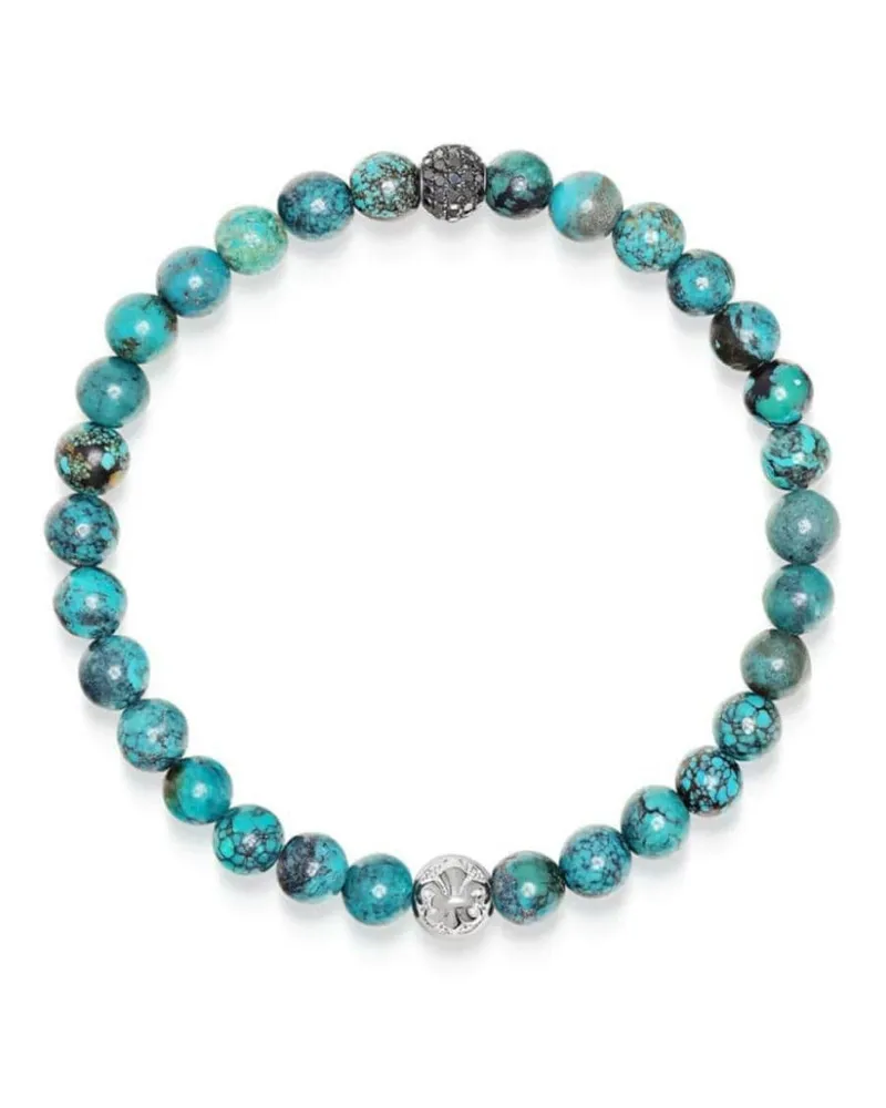 Nialaya Armband mit Perlen - Blau Blau