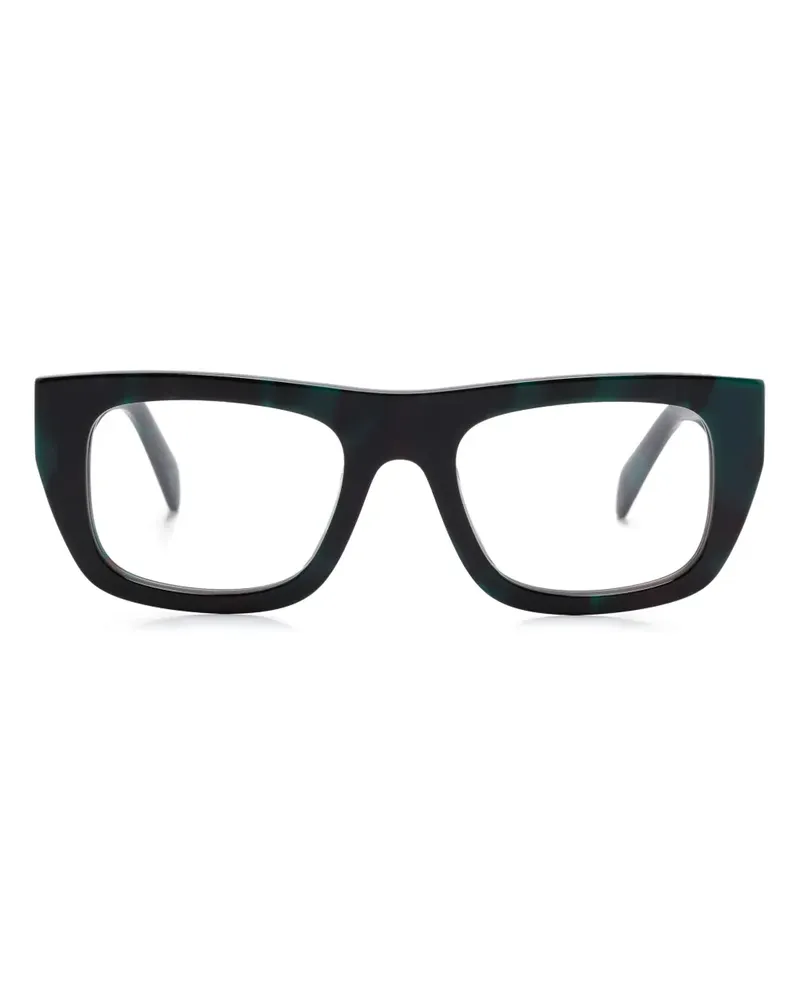 Prada Brille mit eckigem Gestell - Grün Grün