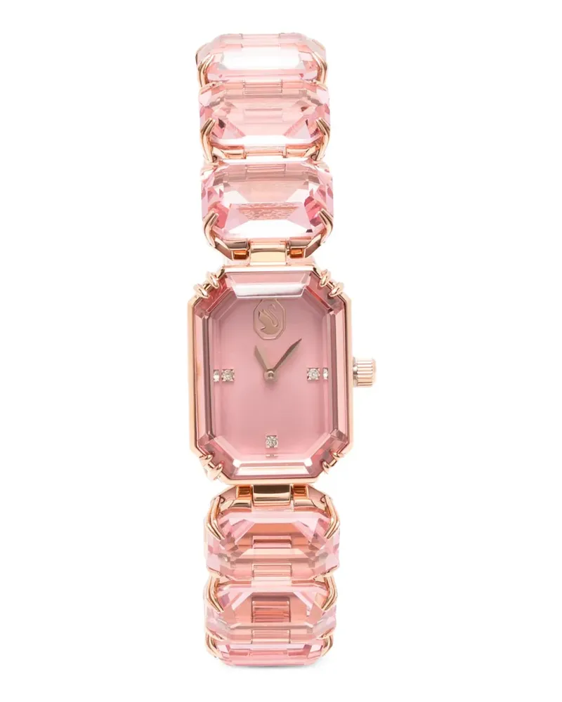 Swarovski Armbanduhr mit achteckigem Schliff 23mm - Rosa Rosa