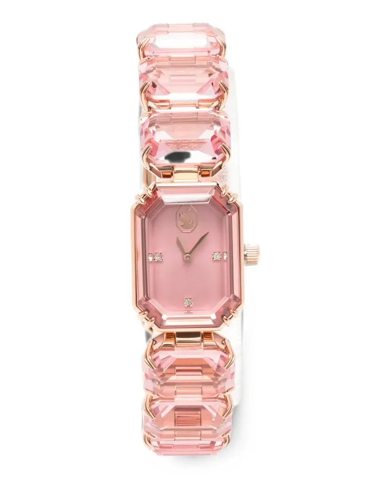 Swarovski Armbanduhr mit achteckigem Schliff 23mm - Rosa Rosa