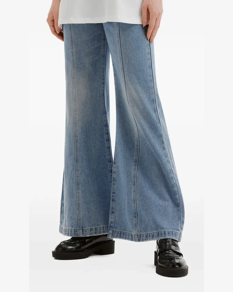 b+ab flared jeans - Blau Blau