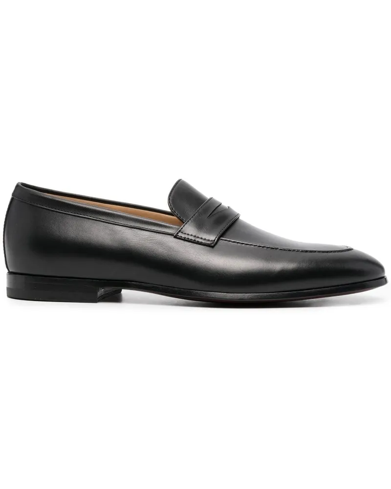 Scarosso Marzio Penny-Loafer aus Lackleder - Schwarz Schwarz