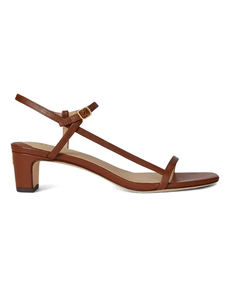 Ralph Lauren Lainee leather sandals - Braun Braun