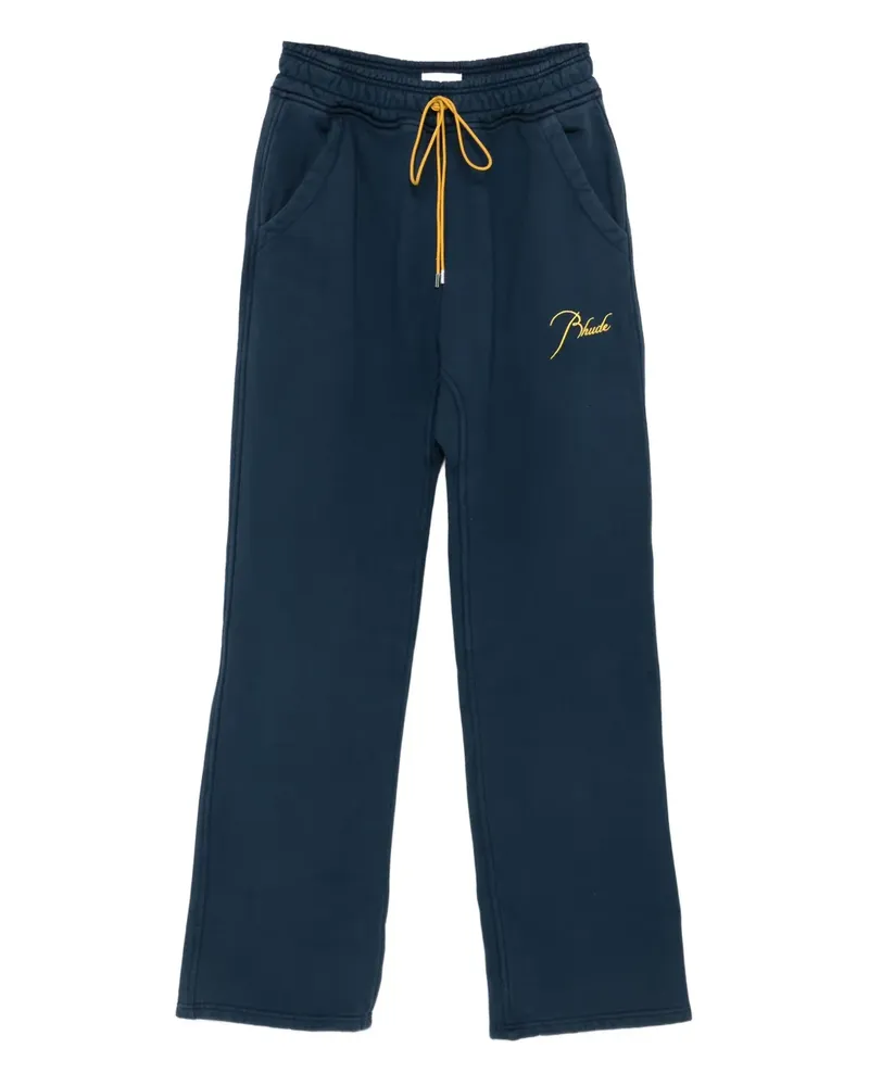 RHUDE Hose mit Kordelzug - Blau Blau