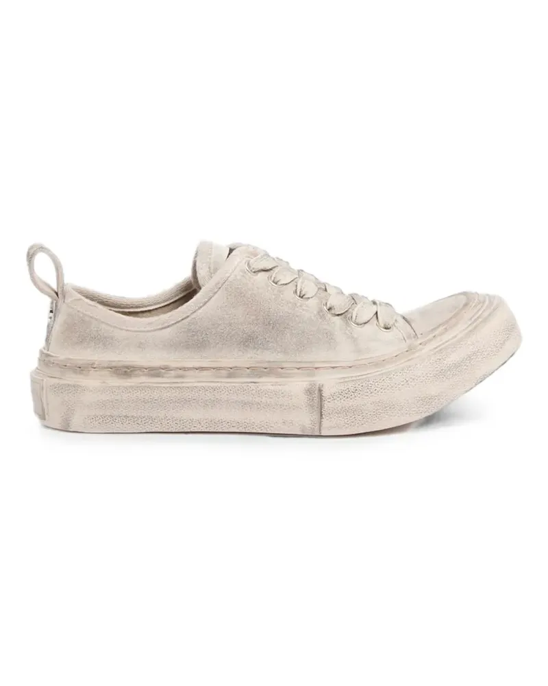 Ann Demeulemeester Sneakers mit Distressed-Finish - Weiß Weiß