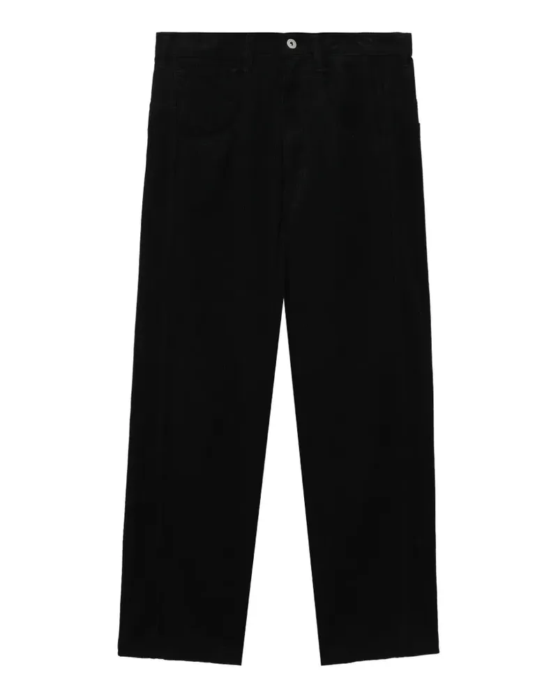 Junya Watanabe Hose mit geradem Bein - Schwarz Schwarz