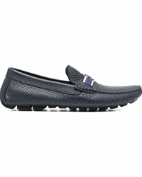 Casadei Perforierte Loafer Blau