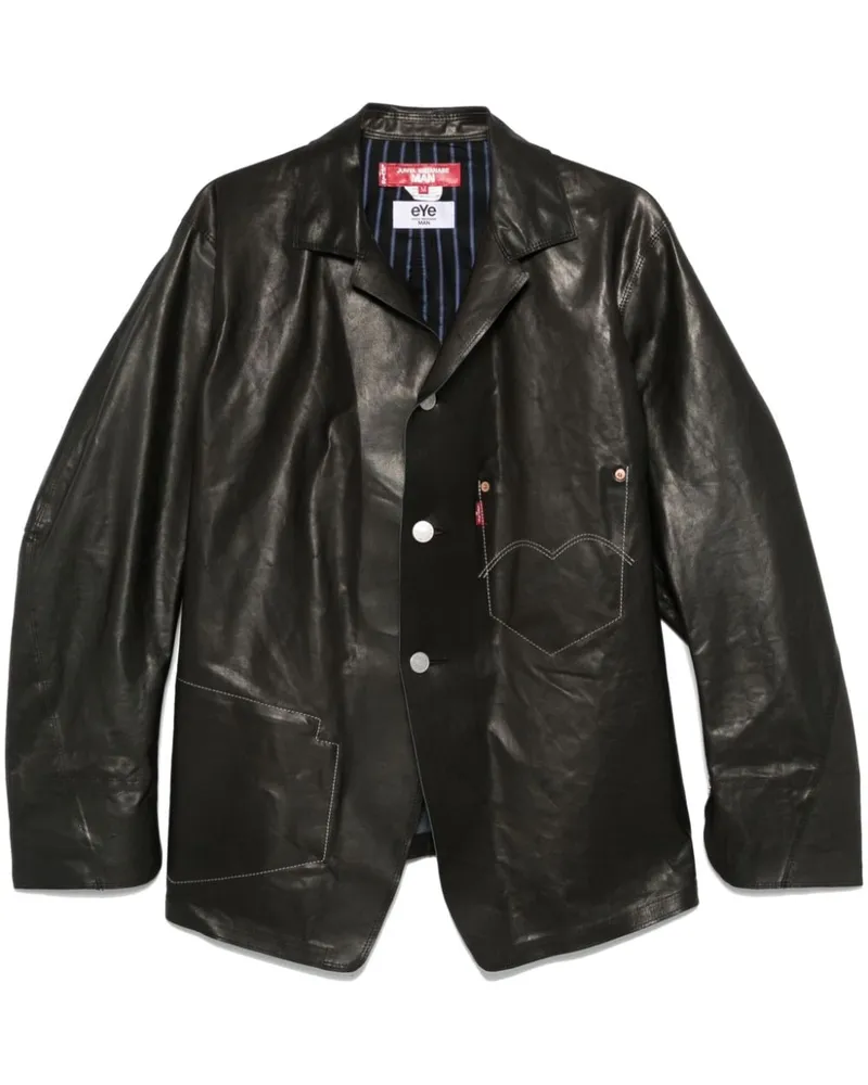 Junya Watanabe x Levis Lederjacke - Schwarz Schwarz