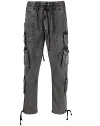 MAUNA KEA Cargohose mit Acid-Wash-Effekt Grau