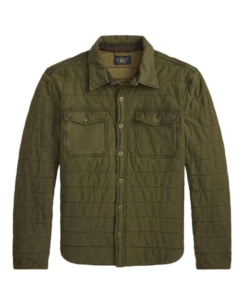 Ralph Lauren quilted-pattern shirt - Grün Grün