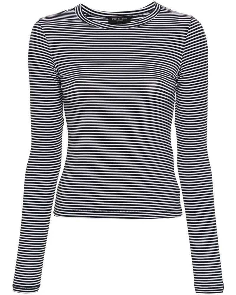 Rag & Bone Luca T-Shirt Schwarz