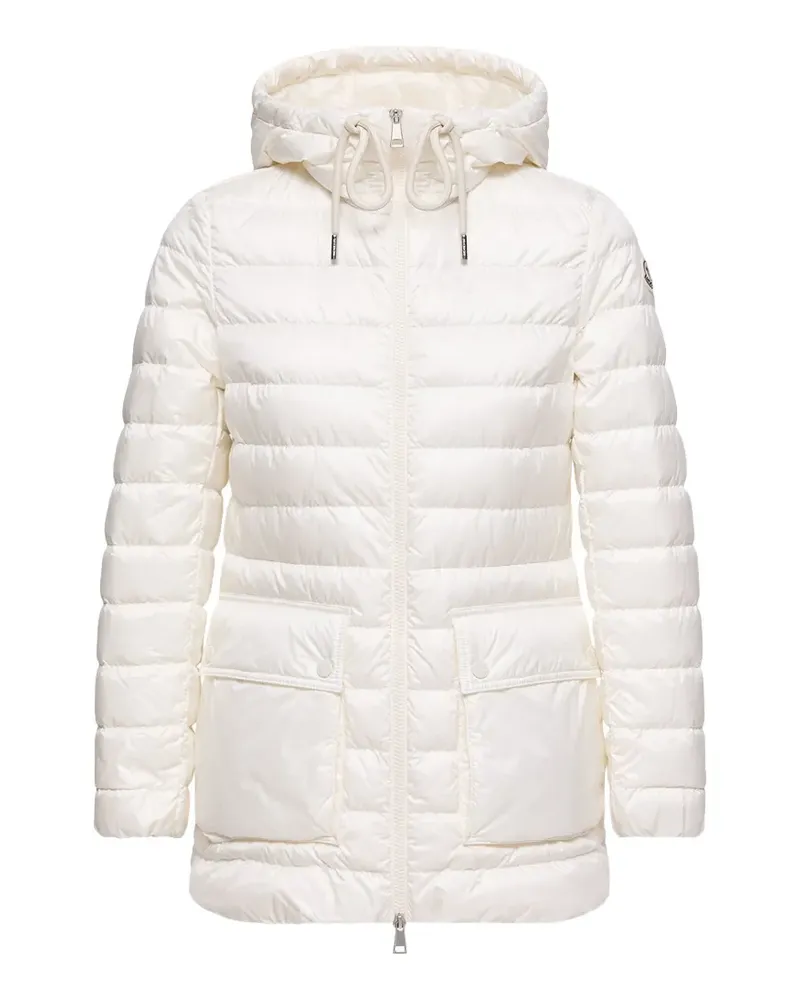 Moncler Gesteppter Kapuzenmantel - Nude Nude