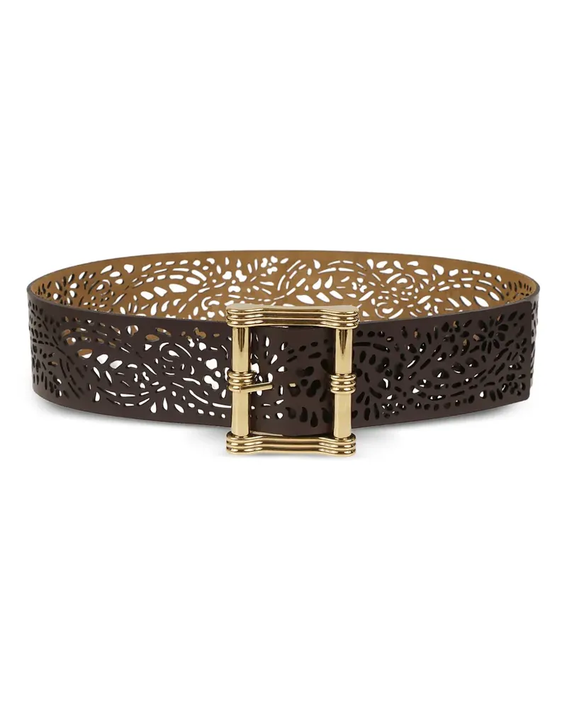 Etro Gürtel aus Leder - Braun Braun