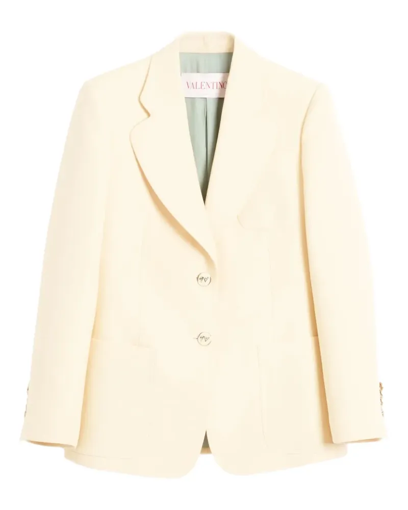 Valentino Garavani Crepe Couture Blazer - Nude Nude